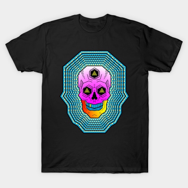 Skull T-Shirt by simokava